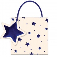 Blue Star Print Small Gift Bag Emma Bridgewater